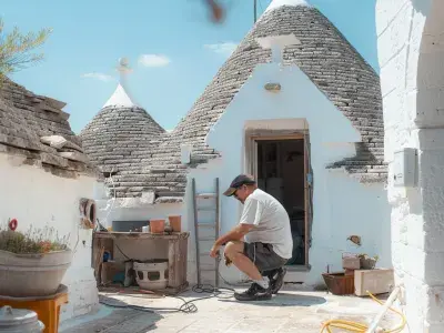 Professional Electrical Services in Puglia - Local electrician repairing wiring